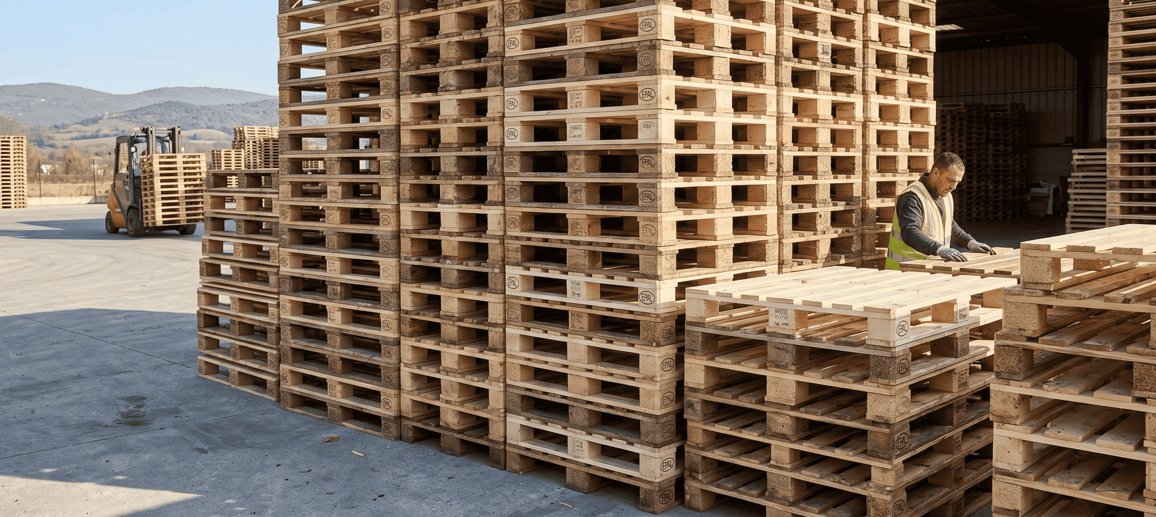 Nos palettes en bois